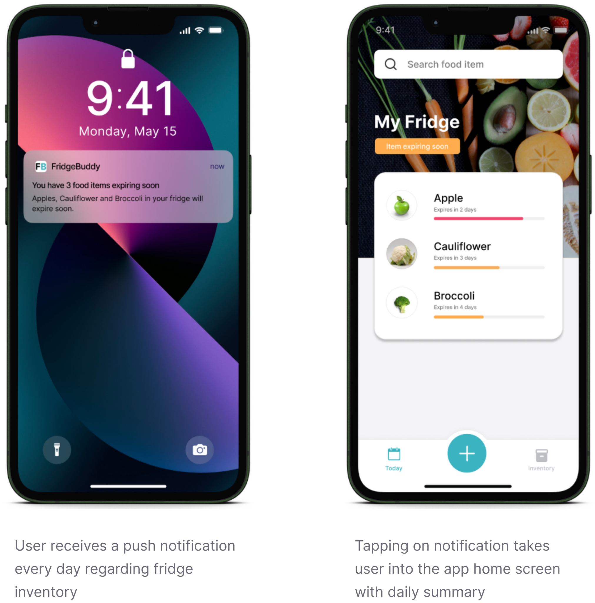 Fridge Buddy Portfolio Design