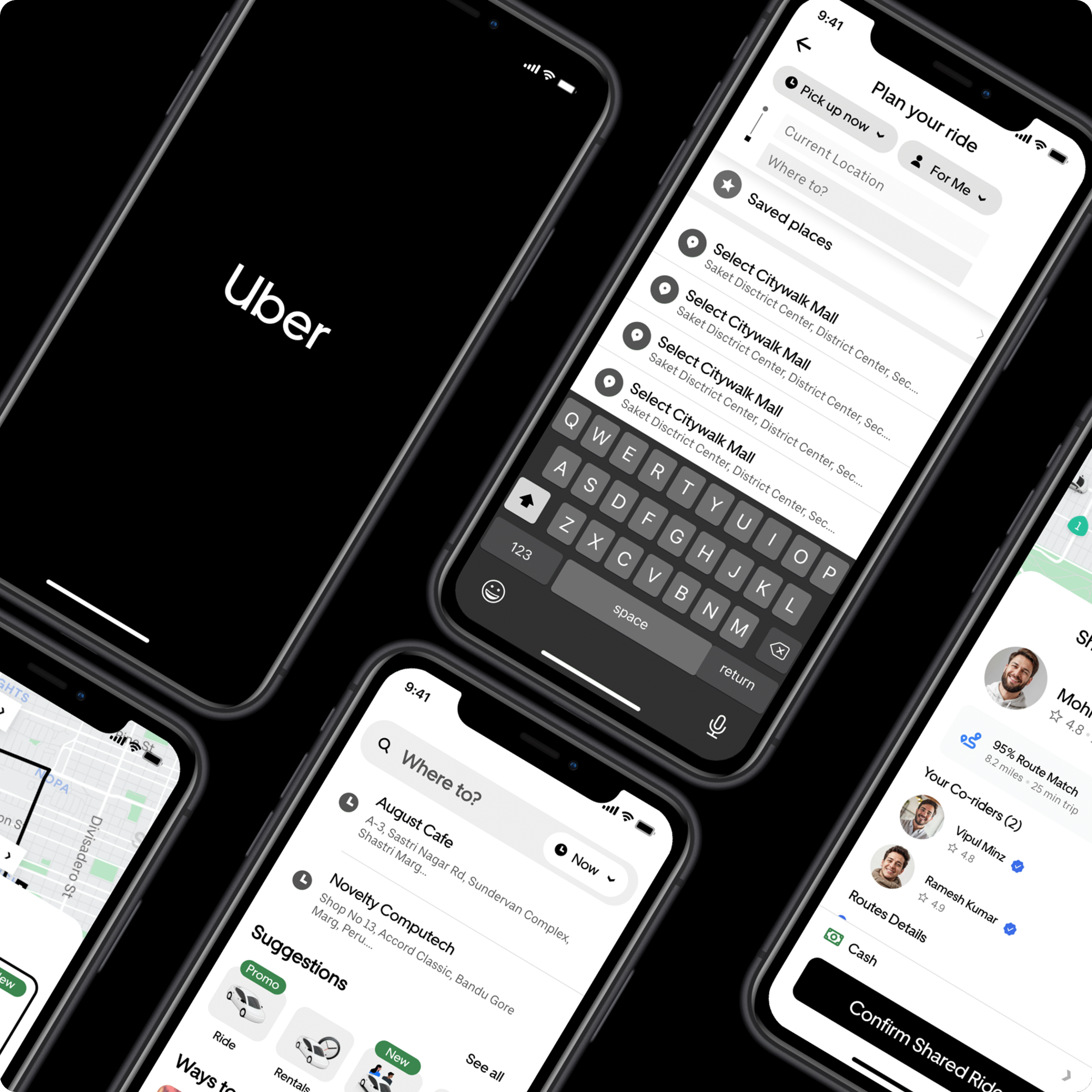 Uber Car Pooling Cover